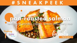 Pan-Roasted Salmon with Lentils | Chef Lee Chizmar | Sneak Peek