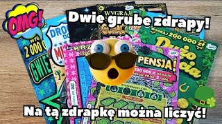 Zdrapki Lotto 🎲 Wpadły wygrane! 🤑 "Pewniak" trzyma formę! 🤩