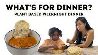 EASY Weeknight Dinner | Chickpea Stew Plant Based Recipe