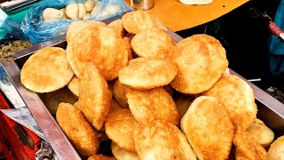 POORI MAKING | Street Style Puri Making | Puri Recipe | Indian Street Food