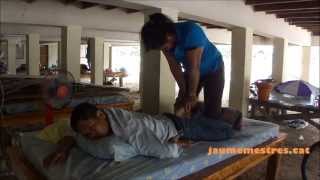 Traditional Thai Massage at the temple