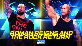 OMG 😱! Rock And Roman Return Official For Next Week SmackDown | WWE Today SmackDown Highlights |