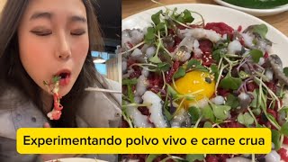 VC TAMBÉM TERIA CORAGEM DE SABOREAR ESSE PRATO TIPICO DA COREIA?