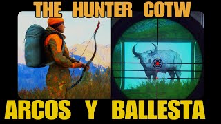 TUTORIAL ARCOS Y BALLESTA THE hunter COTW GUÍA Español