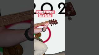 Olympic Theme Easy Guitar RH #music #fingerstyleguitar #easyguitar