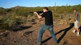 Duane shooting guns in arizona!