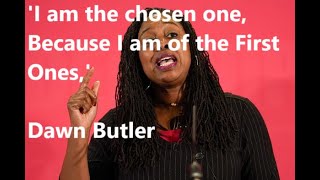 Dawn Butler believes that she belongs to a different and superior race to white Europeans