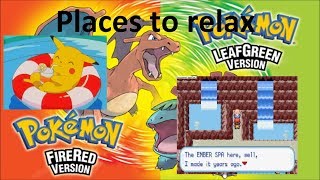 Top 5 relaxing places in pokemon firered and leafgreen