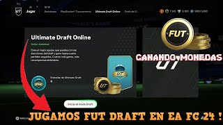 JUGAMOS FUT DRAFT ONLINE EN FC 24 PARA GANAR MONEDAS ! PRIMER DIRECTO DE EA FC 24 !