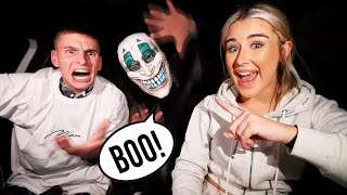 SPENDING 24 HOURS IN MY CAR *SCARE PRANK ON BOYFRIEND*