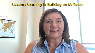 Kim Ford | The Audit Podcast | Ep 206: Lessons Learning in Building an IA Team