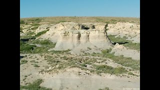 Campsites and Little Jerusalem Kansas Badlands, 1st destination