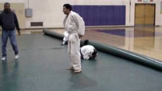 Funny Judo Match - JJ Jawbone Jab Loses