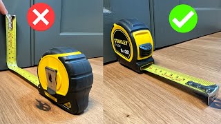 Tape Measure Tricks Few People Know