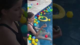 Jumping into 200 plastic balls! #shorts #viral