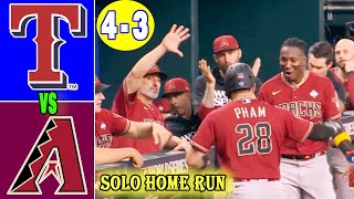 Texas Rangers Vs. D-backs World Series 2023 Game 1 Highlights (10/27/22) | MLB Highlights 2023