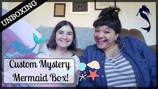 My Best Friend Made me a Custom Mystery Mermaid Box!