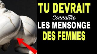 LesPlus Grands Mensonges Que les Femmes Disent et Auxquels Vous Ne Devriez Jamais Croire | STOÏCISME