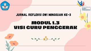 Jurnal Refleksi Dwi Mingguan Modul 1.3