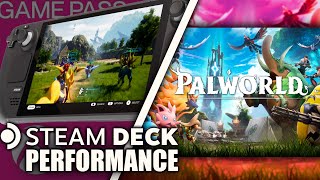 PALWORLD Steam Deck Performance with Game Pass (review)