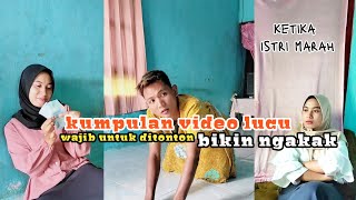 kumpulan video lucu pasangan suami-istri || di jamin ngakak ||