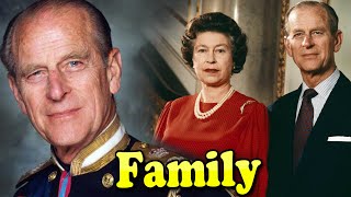 Prince Philip Family With Daughter,Son and Wife Queen Elizabeth II 2021