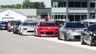 Track run: 350Z vs C7Z06 vs C6 vs C5 vs Camaro vs STI vs Foxbody Mustang