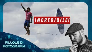 Sospeso tra Cielo e Mare: L’Iconico Scatto di Gabriel Medina realizzato da Jerome Brouillet