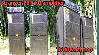 #shorts stranger PBT 501 || srx 725 dual 15 inch top || sound testing 🔥