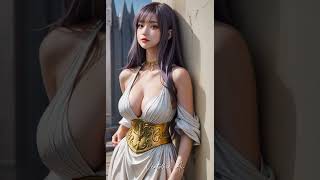 Saint Seiya Athena saori Cosplay ai