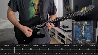 Sepultura - Clenched Fist (Guitar Cover + Screentabs)