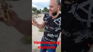 La hamburguesa Explosiva!!! jajajaja