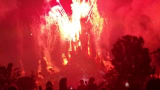 Disneyland Paris Light Show 2016