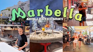 Amazing Marbella Marina & BEACH RESTAURANT'S. Spain