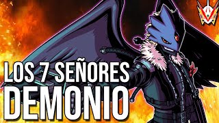 LOS 7 GRANDES SEÑORES DEMONIO DE DIGIMON