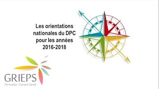 DPC 2.0 - Nouvelles orientations DPC 2016-2018