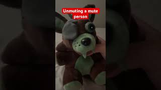 Unmuting a mute person #clips #subscribe #youtube #youtubeshorts #youtubesubscribe