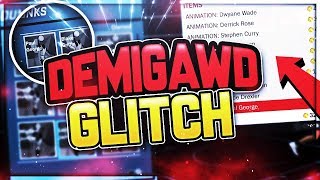 NBA 2K18 99 OVERALL DEMI ANIMATION GLITCH! HOW TO UNLOCK ALL DRIBBLE MOVES & CONTACT DUNKS ANY BUILD