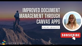 Improved Document Management Through Canvas Apps