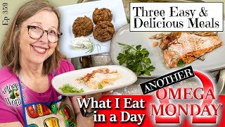 Omega Monday Meals with Two New Recipes! Crispy Seafood Balls | Baked Creamy Salmon w Bacon