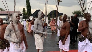 QUEEN MARIAM, QUEEN TEMITOPE AND QUEEN TOBILOBA FOLLOWS OONI TO VISIT HIS FAMILY HOUSE.