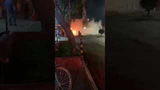 Incendio Camión Calzada de Tlalpan, CDMX