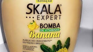 SKALA de BANANA, hidratação, NUTRIÇÃO e Reconstrução