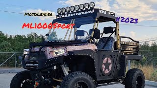 Мотовездеход полноприводный 1000куб.см Global Industry tmMotoLeader Camo Pixel ML1000Sport New #2023