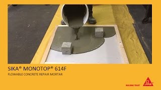 Sika® Monotop® 614F - Flowable Concrete Repair Mortar