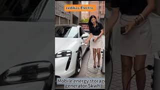 mobile energy storage charger for Electric vehicles - 5KW mobile charger #viral #engineering #power