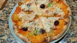 الا حبيتي بيتزا كيما تاع المطاعم 🍕 نتحداك الا بدلتي هاد العجينة💪😊