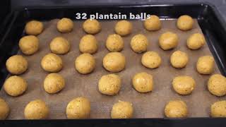 How to Make Plantain Balls - The Executive Chef Channel