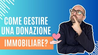 Come gestire la vendita di un immobile Donato ? - Riccardo Varlese