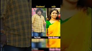 Tamil Actors real life Husband and wife #shortvideo